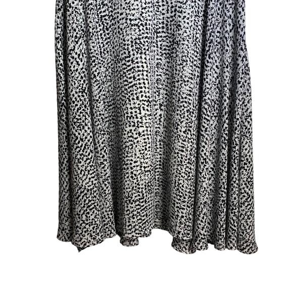 Nanette Lapore Black & White‎ Animal Print Sleeveless Dress w/Tie Waist Size 6 - Picture 10 of 14